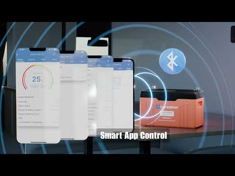 ECO-WORTHY EnergyTrek 12V 314Ah Lifepo4 Lithium Battery | Bluetooth with SOC LEDs and Low Temp Protection