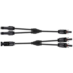 Eco-Worthy 12AWG 1 Pair Solar MC4 Y Parallel Branch Connectors | MFF&FMM Pair