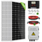 1560W 24V (8x195W) Complete Off Grid Solar Panel Kit with 3.5kW Inverter + 2.4kWh Lithium | ECO-WORTHY