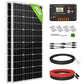 100W 200W 12V (1/2x100W) Complete Off Grid Solar Kit with 600W Inverter + Lithium | ECO-WORTHY
