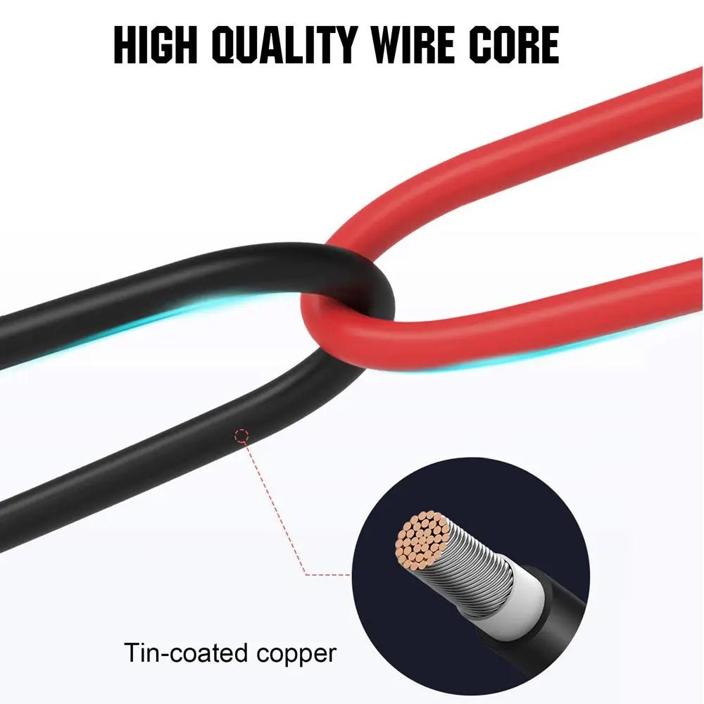 6AWG (16mm²) 13 Inch Battery Interconnect Cable - wirings