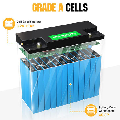 LiFePO4 12V 30Ah Lithium Iron Phosphate Battery - lithium battery