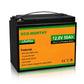 LiFePO4 12V 50Ah Lithium Iron Phosphate Battery - lithium battery